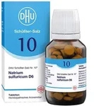 DHU Sch&uuml;&szlig;ler-Salz Nummer 10 Natrium sulfuricum D6 Tabletten