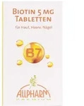 Biotin 5 mg N Tabletten