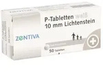 P Tabletten weiss 10 mm