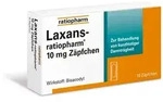 Laxans-ratiopharm 10mg Z&auml;pfchen