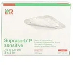 Suprasorb P sensitive Pu-schaumv.border 7,5x7,5cm