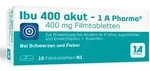 Ibu 400 akut - 1 A Pharma&reg; Filmtabletten
