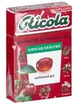 Ricola Kirsche Kr&auml;uter Bonbons ohne Zucker Box