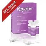 Regaine Frauen L&ouml;sung mit Minoxidil bei erblichem Haarausfall
