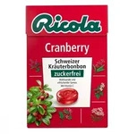 Ricola ohne Zucker Box Cranberry Bonbons