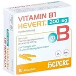 Vitamin B1 Hevert 200 mg Injektionsl&ouml;sung Ampullen
