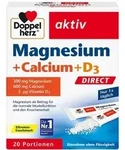 Doppelherz Magnesium + Calcium + D3 direct Pellets