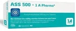 ASS 500 - 1 A Pharma&reg; Tabletten