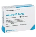 Neuro B forte biomo Neu &uuml;berzogene Tabletten