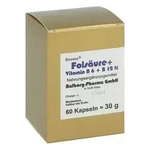 Fols&auml;ure+Vitamin B6+B12 Komplex N Kapseln