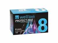 Wellion Protect Pro Safety Pen-needles 30 G 8 mm