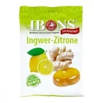 Ibons Ingwer Zitrone ohne Zucker T&uuml;te Lutschbonbons
