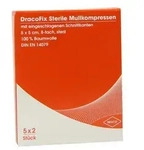 Dracofix Peel Kompressen 5x5 cm steril 8fach
