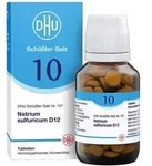 DHU Sch&uuml;&szlig;ler-Salz Nummer 10 Natrium sulfuricum D12 Tabletten