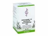 Biochemie 10 Natrium sulfuricum D6 Tabletten