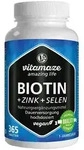 Vitamaze Biotin 10 mg hochdosiert+Zink+Selen