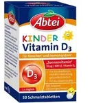 Abtei Kinder Vitamin D3 Schmelztabletten
