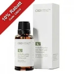 Schlaftropfen mit Hanf und Melatonin CBD VITAL