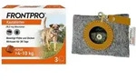 FRONTPRO Kautabletten f&uuml;r Hunde 4-10 kg