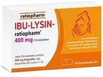IBU LYSIN ratiopharm 400 mg Filmtabletten