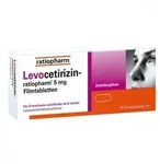 Levocetirizin-ratiopharm 5 mg Filmtabletten
