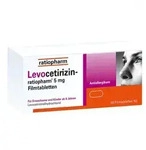 Levocetirizin-ratiopharm 5 mg Filmtabletten