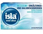 isla med akut Halspastillen bei Halsschmerzen und Erk&auml;ltung