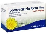 Levocetirizin beta 5 mg Filmtabletten