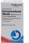 Calciumcarbonat Abanta 500 mg Kautabletten