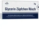 Glycerin Z&auml;pfchen R&ouml;sch 3 g gegen Verstopfung