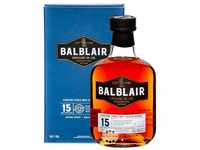 Balblair 15 Jahre Highland Single Malt Scotch Whisky / 46 % Vol. / 0,7...