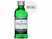 Tanqueray London Dry Gin (47,3% vol., 0,05 Liter), Grundpreis: &euro; 68,- / l