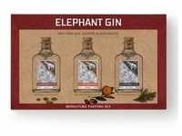 Elephant Gin Tasting Set Miniaturen-Probierset / 40 - 57 % Vol. / 3 x 0,05