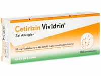 PZN-DE 12364291, Cetirizin Vividrin - Schnell wirksame Allergietabletten