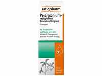 PZN-DE 10128296, Pelargonium ratiopharm Bronchialtropfen Flüssigkeit Inhalt: 50 ml,