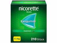 PZN-DE 18379810, nicorette Kaugummi freshmint, 4 mg Nikotin Inhalt: 210 St