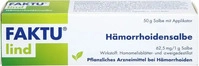 PZN-DE 18248002, FAKTU lind H&auml;morrhoidensalbe mit Hamamelis Salbe Inhalt: 50 g,