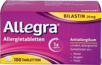 PZN-DE 18887647, Allegra Allergietabletten 20 mg Tabletten Inhalt: 100 St