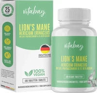 PZN-DE 19427741, Lion's Mane Hericium Erinaceus 60000mg hochdos.TAB Tabletten...