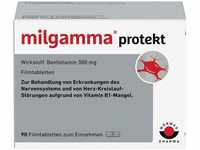 PZN-DE 01529731, milgamma protekt Vitamin B1 Tabletten Filmtabletten Inhalt: 90 St