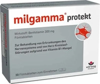 PZN-DE 01528157, milgamma protekt Vitamin B1 Tabletten Filmtabletten Inhalt: 30...