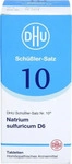 PZN-DE 02580881, DHU Sch&uuml;&szlig;ler-Salz Nr. 10 Natrium sulfuricum D6 Tabletten Inhalt: