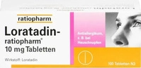 PZN-DE 00142912, Loratadin ratiopharm 10 mg Tabletten Inhalt: 100 St