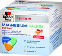 PZN-DE 01522692, Doppelherz system Magnesium+Kalium Citrat Granulat Inhalt: 240...