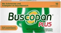 PZN-DE 02483669, Buscopan plus Z&auml;pfchen Suppositorien Inhalt: 10 St