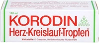 PZN-DE 04251615, KORODIN Tropfen bei Kreislaufst&ouml;rungen und Schwindelanf&auml;llen