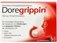 PZN-DE 04587812, Doregrippin bei Erkältungssymptomen Tabletten Inhalt: 20 St