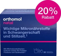 PZN-DE 01319904, Orthomol Natal 30 Beutel Granulat / Kapseln Kombipackung Inhalt: 363