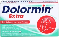 PZN-DE 00091089, Dolormin Extra mit 400 mg Ibuprofen bei Schmerzen Filmtabletten