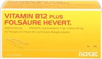 PZN-DE 02840425, Vitamin B12 plus Fols&auml;ure Hevert Ampullen Inhalt: 80 ml,